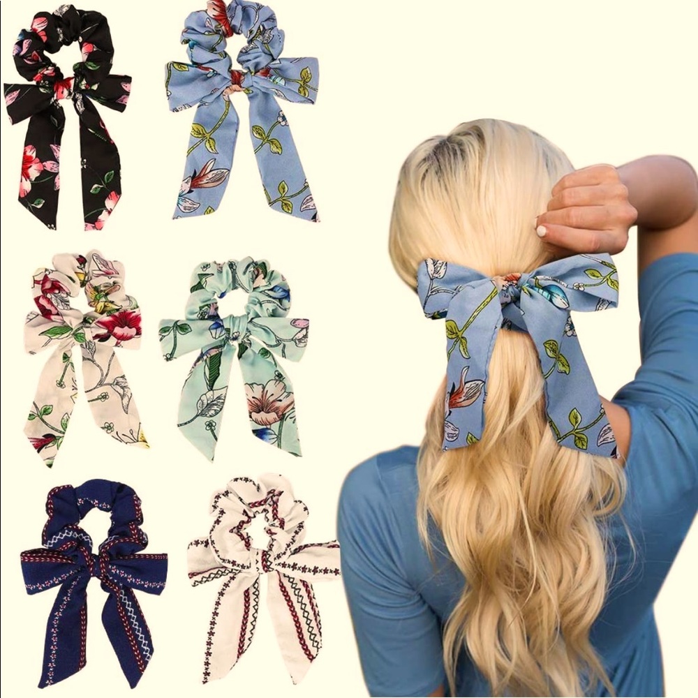 Jaciya 6 piece Scrunchies